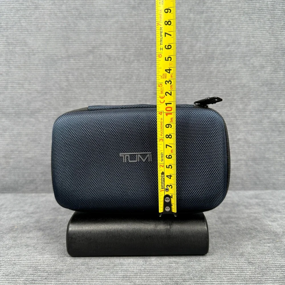 Tumi for Delta Navy Blue Ballistic Nylon Amenity Kit Travel Case With Kiehls Y2k